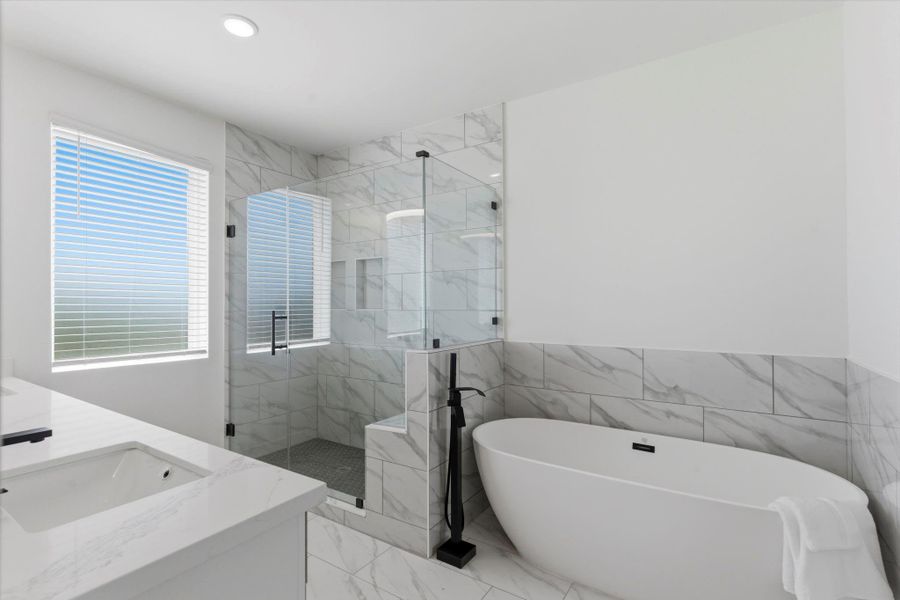 Furnished interior view inside a new home in , Houston (Image 14).