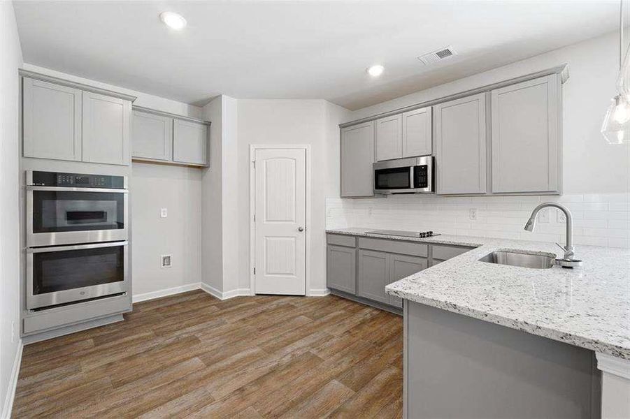 Furnished interior view inside a new home in , Covington (Image 6). Furnished interior view inside a new home in , Covington (Image 6).