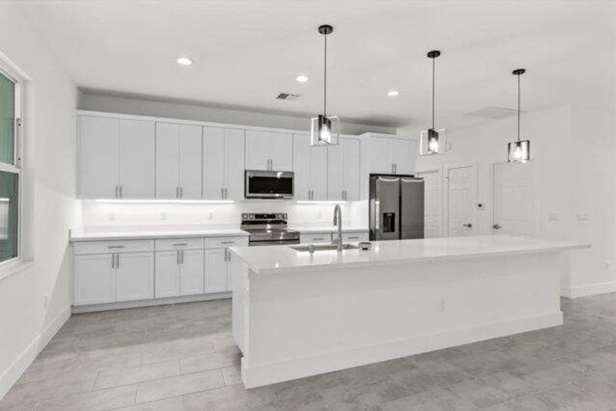 Furnished interior view inside a new home in , Vero Beach (Image 9).