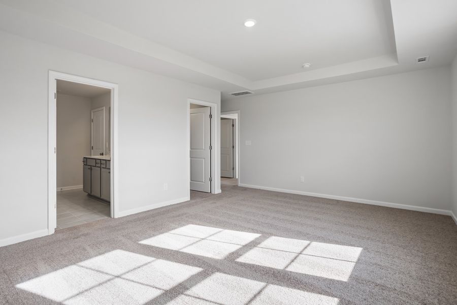 Spacious, unfurnished interior of a new home in Cambridge Reserve, Angier (Image 26). Spacious, unfurnished interior of a new home in Cambridge Reserve, Angier (Image 26).