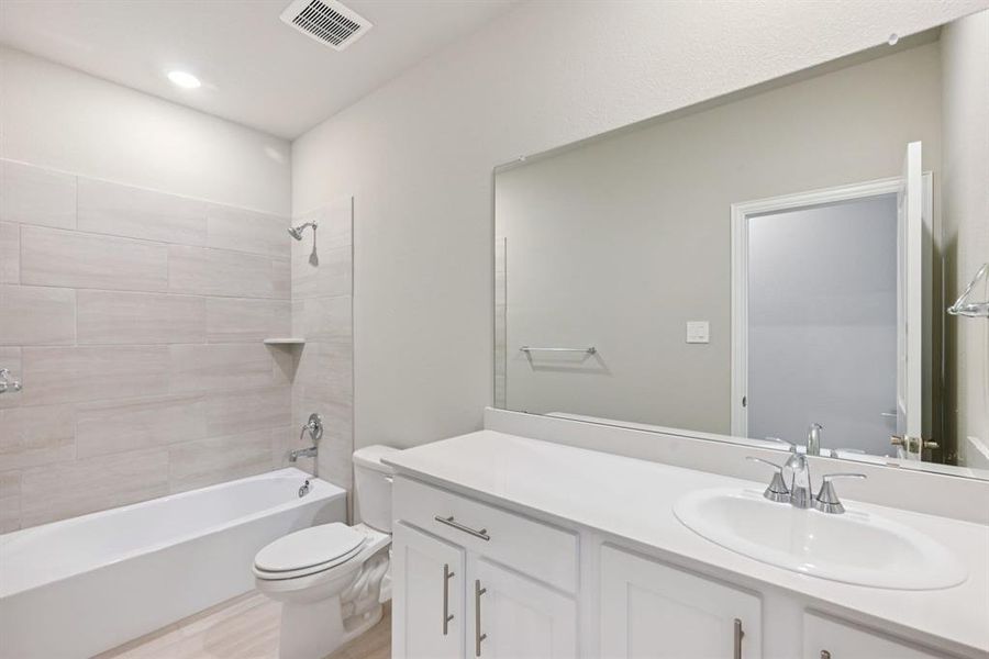 Photo is not of the actual home, but is an inspirational photo of builder’s model home and may depict options, furnishings, and/or decorator features that are not included.