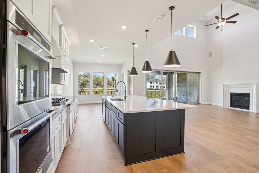 Furnished interior view inside a new home in , Missouri City (Image 8). Furnished interior view inside a new home in , Missouri City (Image 8).