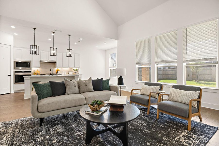 Furnished interior view inside a new home in Flora, Hutto (Image 9). Furnished interior view inside a new home in Flora, Hutto (Image 9).
