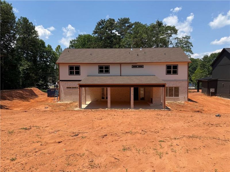 In-progress construction of a new home in , Buford, GA (Image 8). In-progress construction of a new home in , Buford, GA (Image 8).