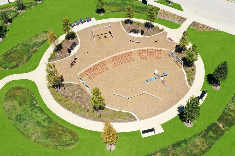 Playground included with amenities