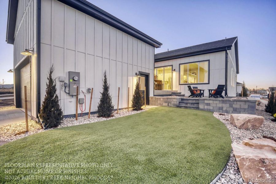 Exterior details and patio area of a home in , Fort Collins (Image 22).