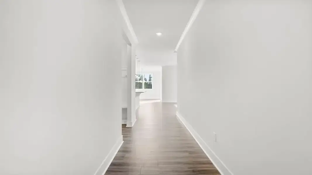 Representative unfurnished interior of a home built from the Bristol by D.R. Horton in Spring Ridge Reserve, Anderson (Image 14).