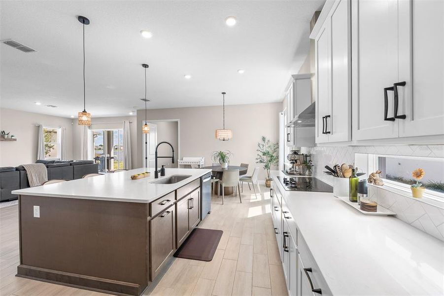 Furnished interior view inside a new home in Laureate Park, Orlando (Image 7).
