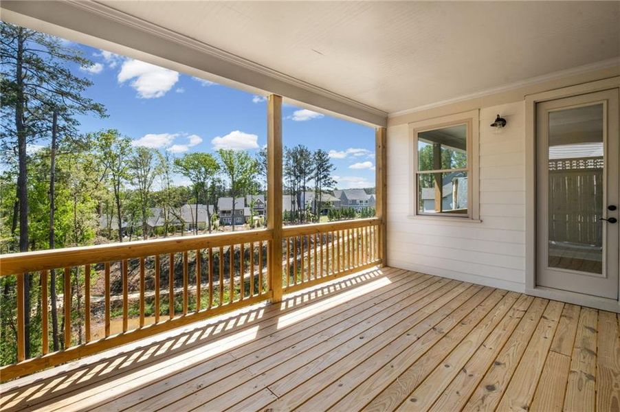 Exterior details and patio area of a home in , Canton (Image 20).