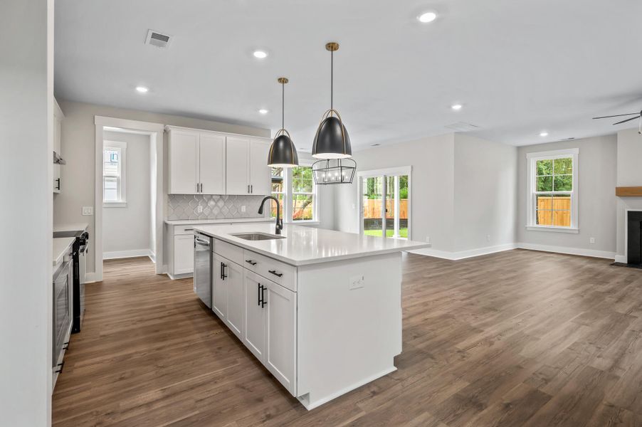 Furnished interior view inside a new home in Indigo Place, North Charleston (Image 29). Furnished interior view inside a new home in Indigo Place, North Charleston (Image 29).