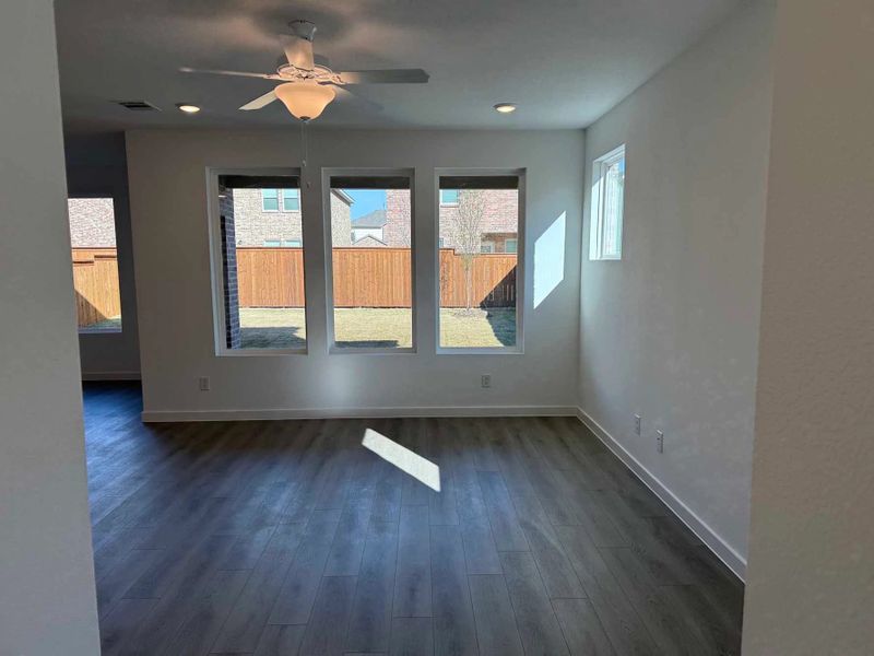 Family Room Construction Progress