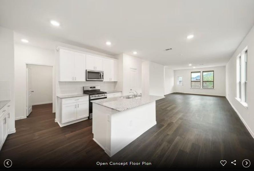 Interior photos- Photo of Pulte model home with same floor plan, not of actual home listed.