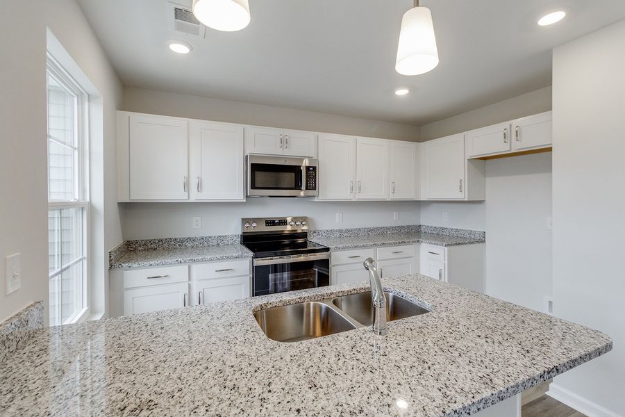 Furnished interior view inside a new home in Astoria, Columbia (Image 10).