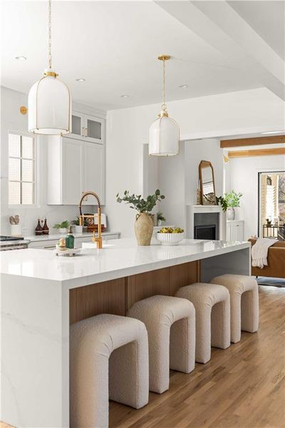 Furnished interior view inside a new home in , Atlanta (Image 7). Furnished interior view inside a new home in , Atlanta (Image 7).