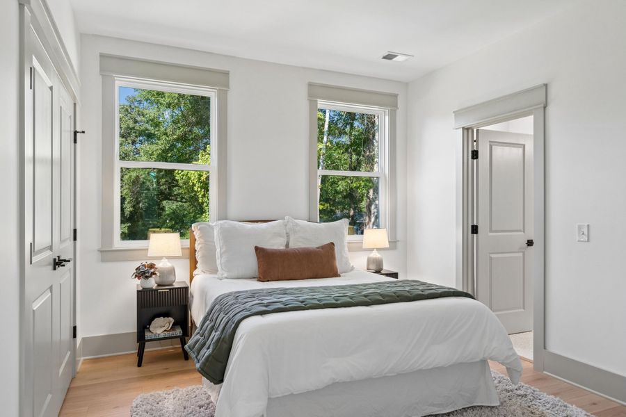 Furnished interior view inside a new home in , Johns Island (Image 9).