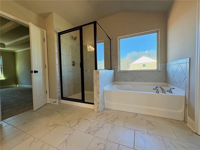 Furnished interior view inside a new home in , Grayson (Image 6).