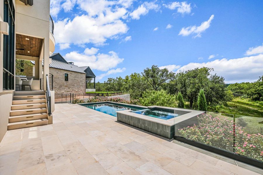 Exterior details and patio area of a home in , Horseshoe Bay (Image 22).