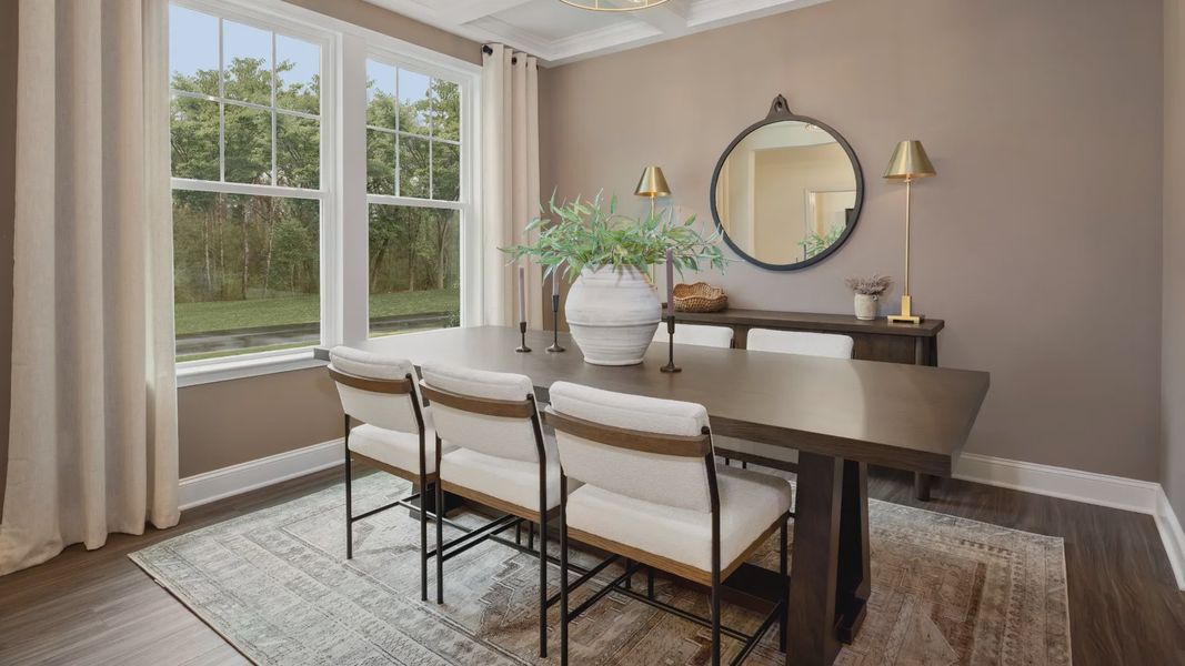 Furnished interior view inside a new home in Blake Pond, Lillington (Image 5).