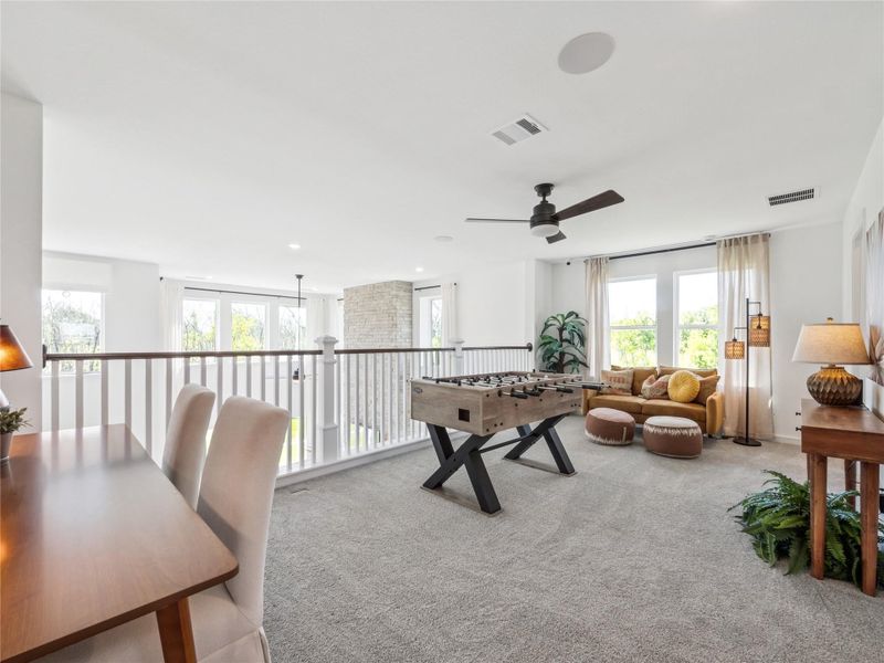 Versatile loft upstairs (*Photo not of actual home and used for illustration purposes only.) Versatile loft upstairs (*Photo not of actual home and used for illustration purposes only.)