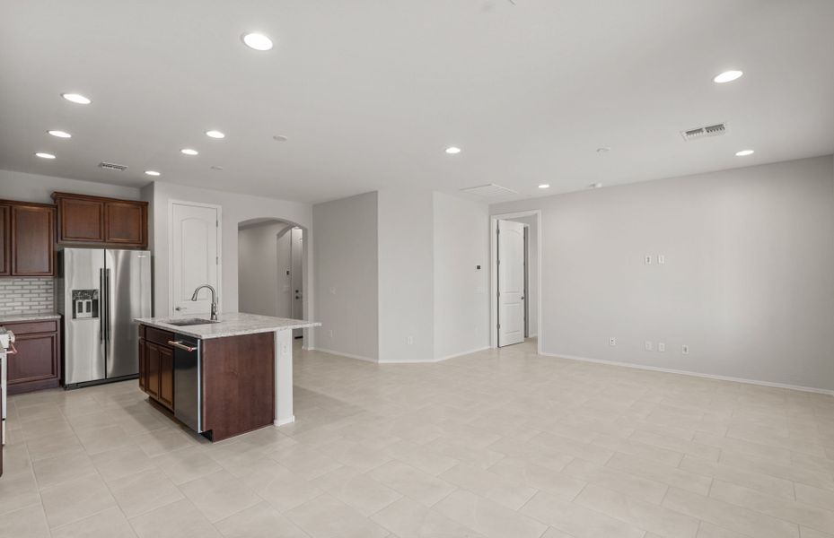 Furnished interior view inside a new home in Sun City Festival, Buckeye (Image 8).