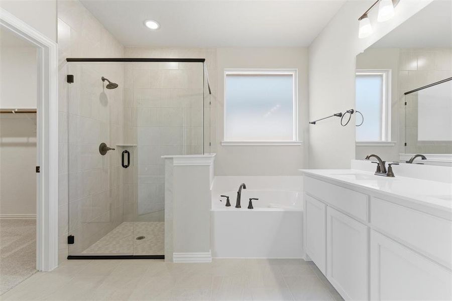 Furnished interior view inside a new home in Northstar, Haslet (Image 7).