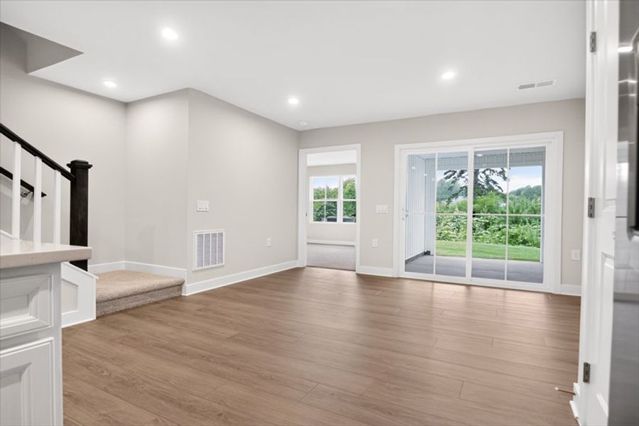 Spacious, unfurnished interior of a new home in Arden Woods, Greenville (Image 11).