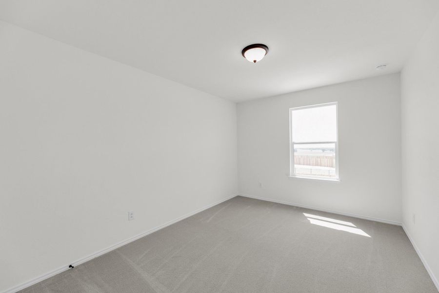 Spacious, unfurnished interior of a new home in Salerno - Classic Collection, Round Rock (Image 20). Spacious, unfurnished interior of a new home in Salerno - Classic Collection, Round Rock (Image 20).