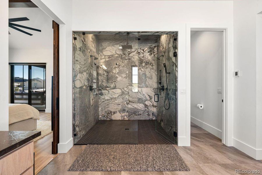Furnished interior view inside a new home in , Colorado Springs (Image 18).
