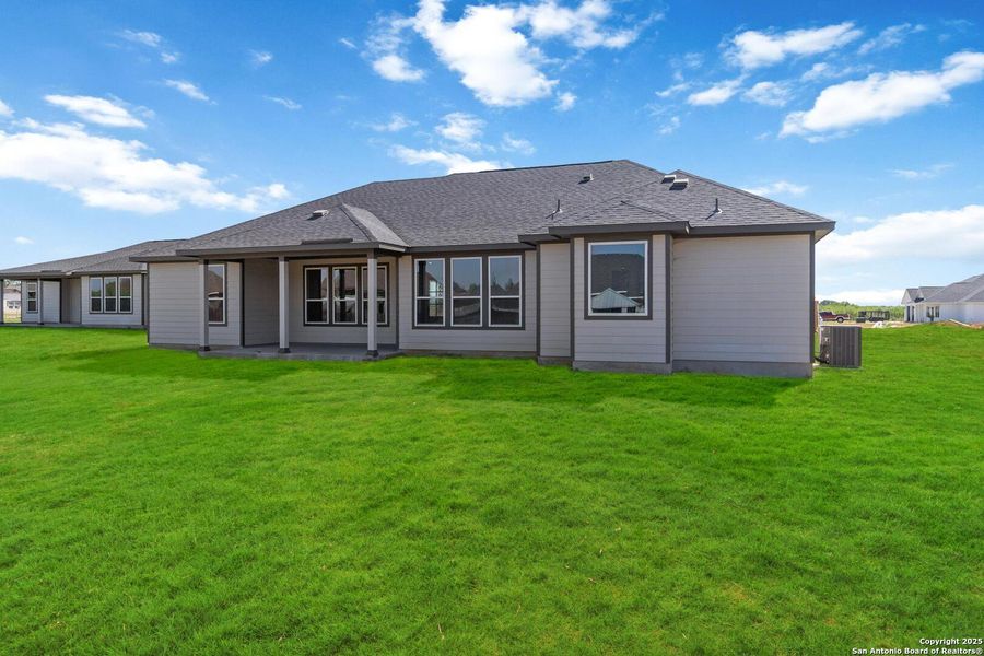 Front exterior of a new home in Bonita Vista, Pleasanton, TX, highlighting curb appeal (Image 2).