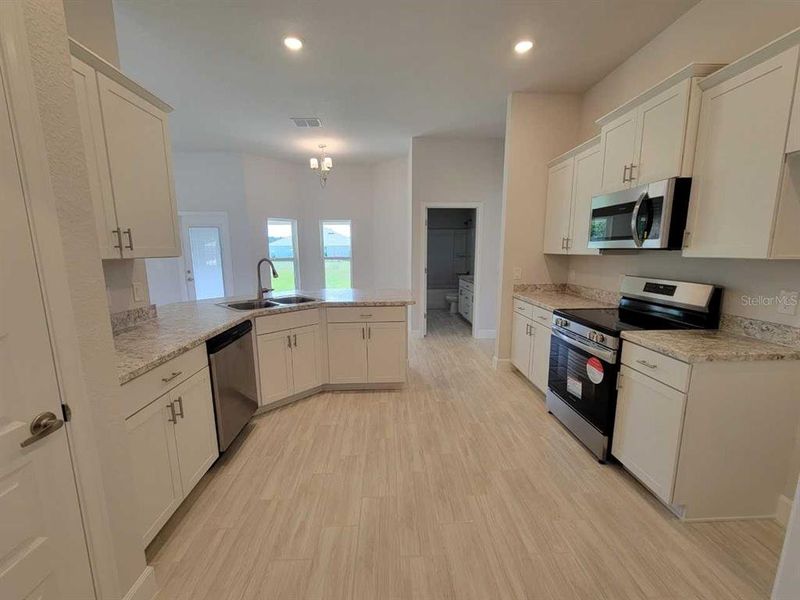 Picture of similar home for illustrative purposes only.  Colors and features will vary!