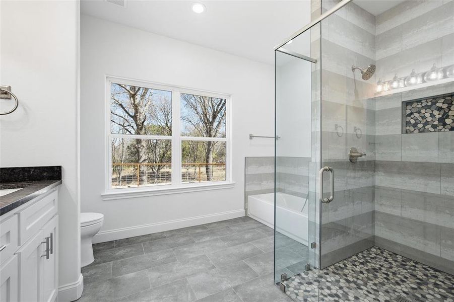 Furnished interior view inside a new home in , Waco (Image 12).