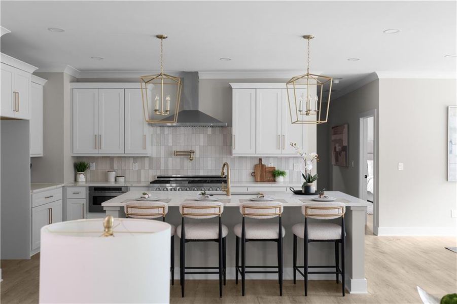 Furnished interior view inside a new home in , Lilburn (Image 9).