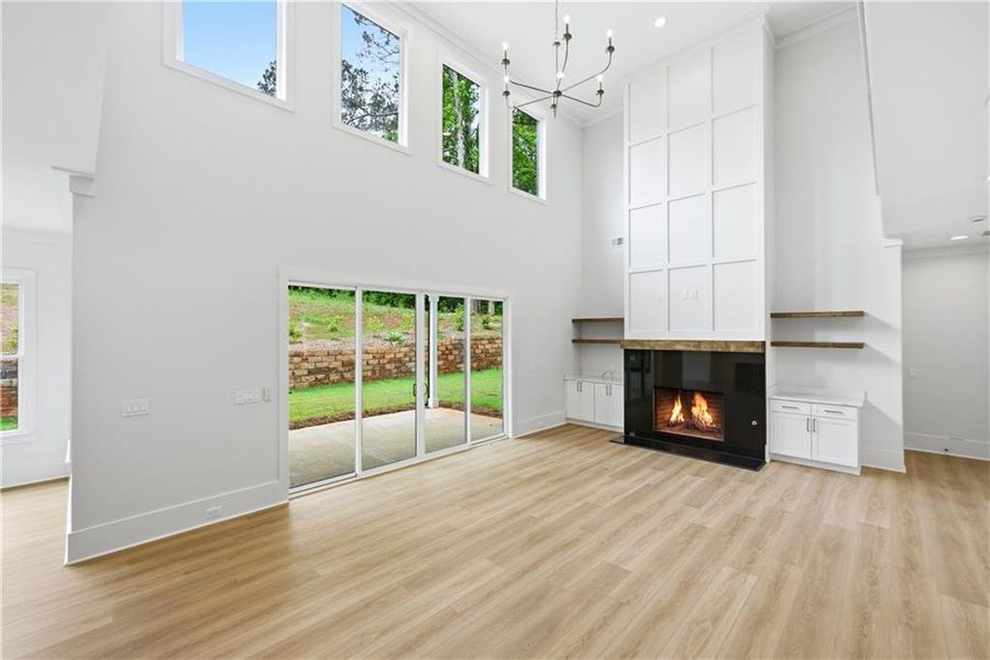 Spacious, unfurnished interior of a new home in , Monroe (Image 29).