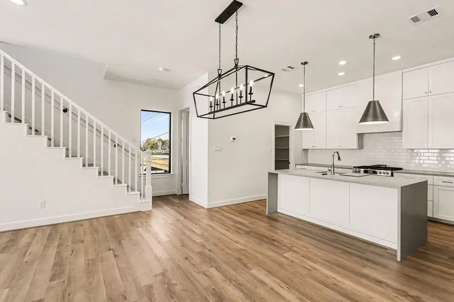 Furnished interior view inside a new home in , Houston (Image 3).