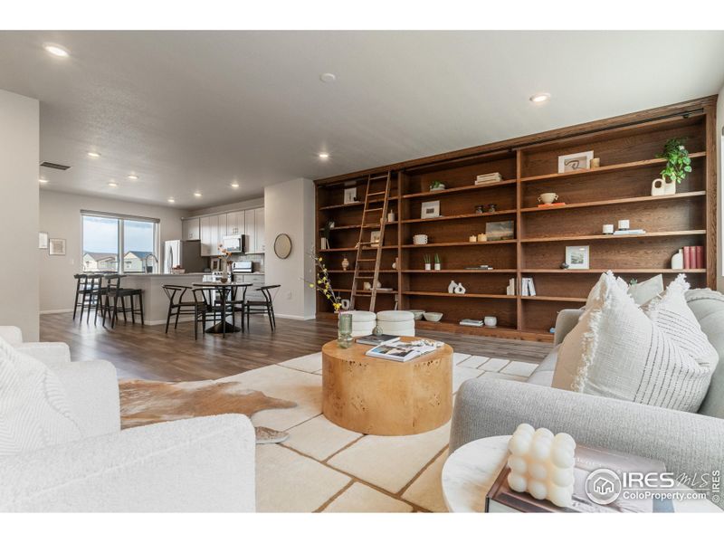 Furnished interior view inside a new home in , Broomfield (Image 34).