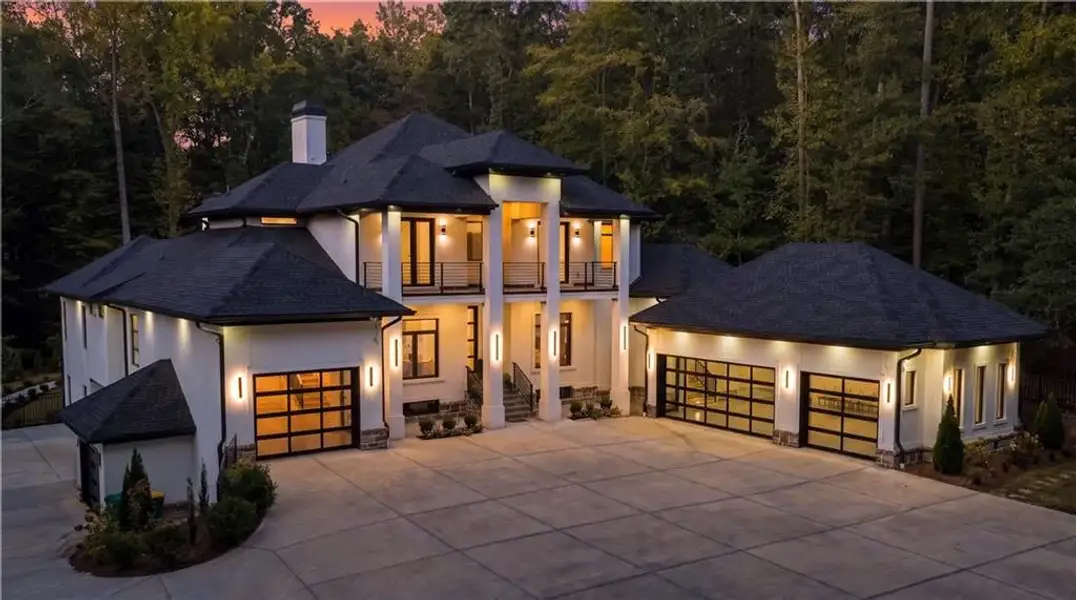 Front exterior of a new home in , Lawrenceville, GA, highlighting curb appeal (Image 26). Front exterior of a new home in , Lawrenceville, GA, highlighting curb appeal (Image 26).