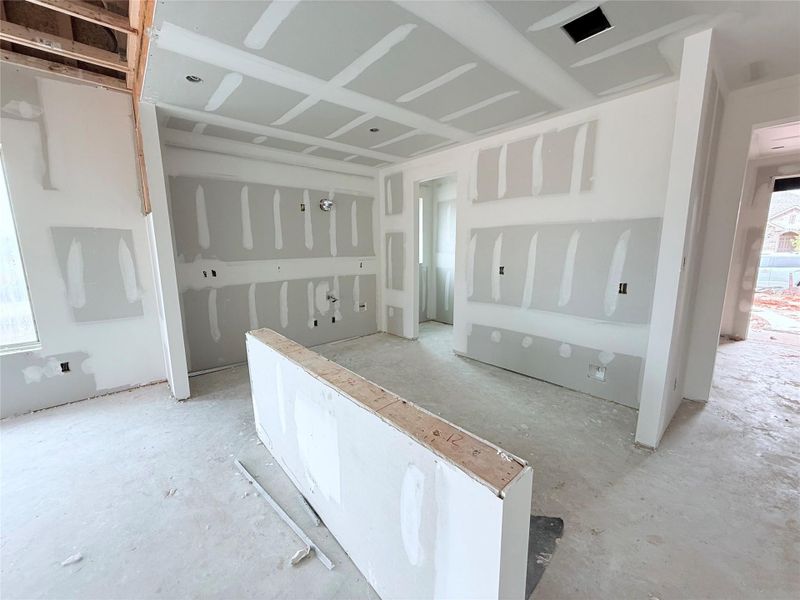 In-progress construction of a new home in , Katy, TX (Image 23).