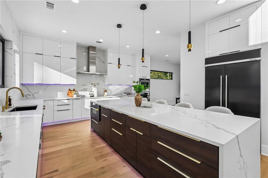 Furnished interior view inside a new home in , Hoschton (Image 20).