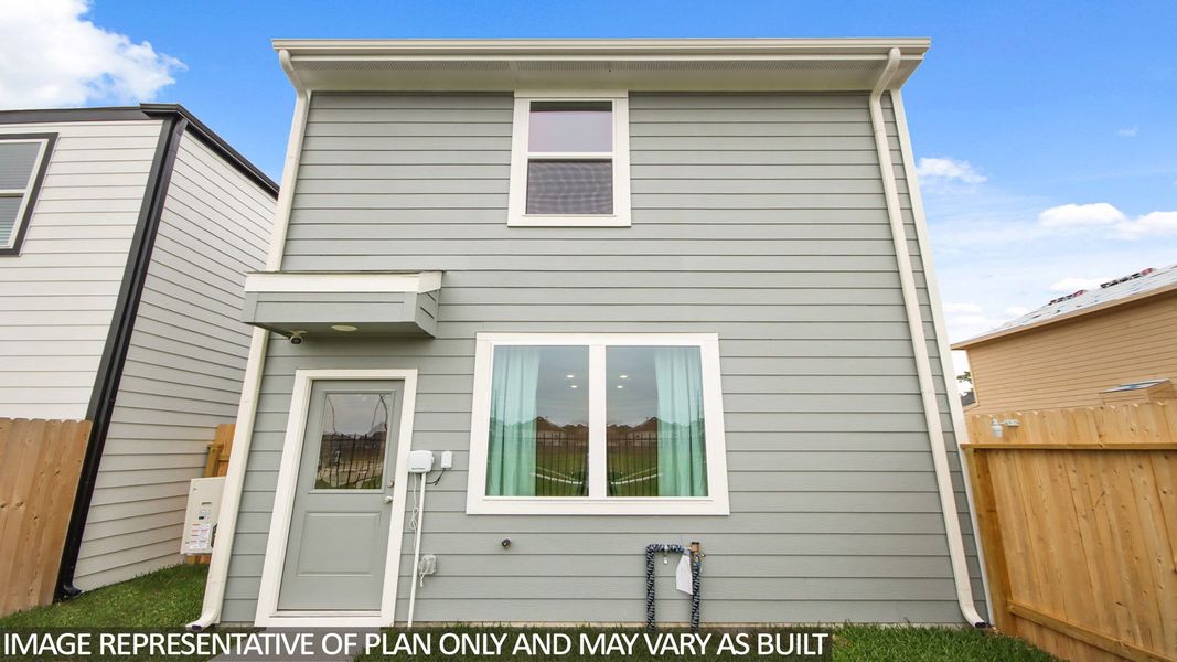 Representative exterior details of a home built from the 1363 by D.R. Horton in Bridges on Lake Houston Villas, Humble (Image 2). Representative exterior details of a home built from the 1363 by D.R. Horton in Bridges on Lake Houston Villas, Humble (Image 2).