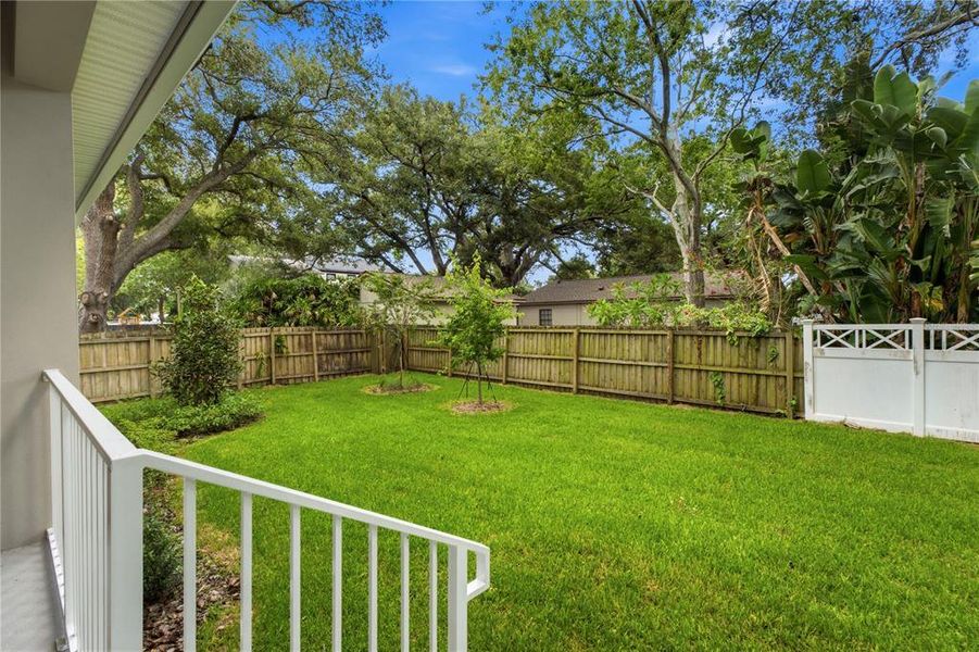Exterior details and patio area of a home in , Tampa (Image 3).