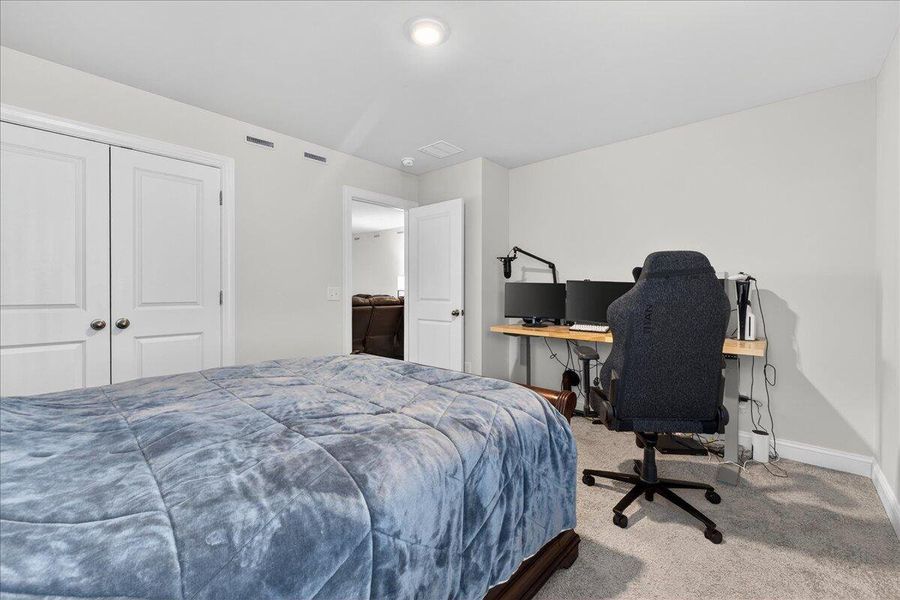 Furnished interior view inside a new home in Jasmine Point at Lakes of Cane Bay, Summerville (Image 18).