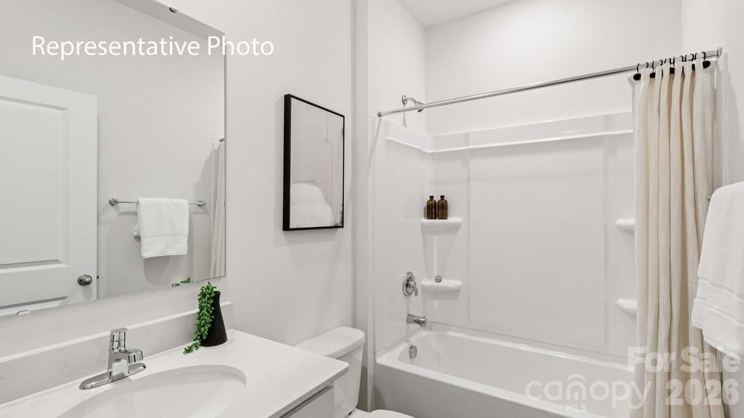 Furnished interior view inside a new home in Stanton, Richburg (Image 11).