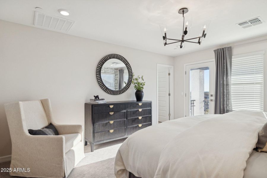 Primary Bedroom - Model