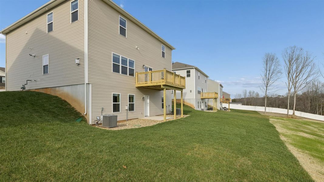 Exterior details and patio area of a home in Whispering Springs, Maryville (Image 2).