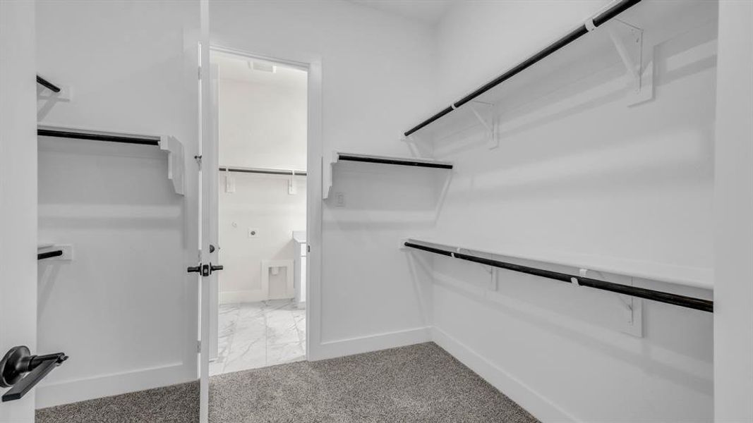 Furnished interior view inside a new home in Woodland Lakes Estates, Weatherford (Image 16).
