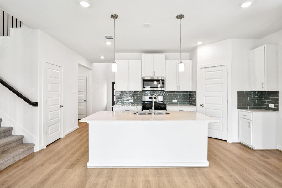 Photo is not of the actual home, but is an inspirational photo of builder’s model home and may depict options, furnishings, and/or decorator features that are not included