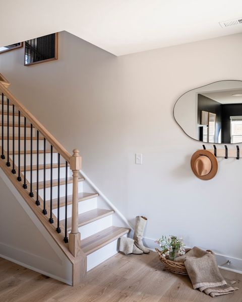 Representative furnished interior of a home built from the Wright by Tri Pointe Homes in Context at Oakhurst, Charlotte (Image 6).