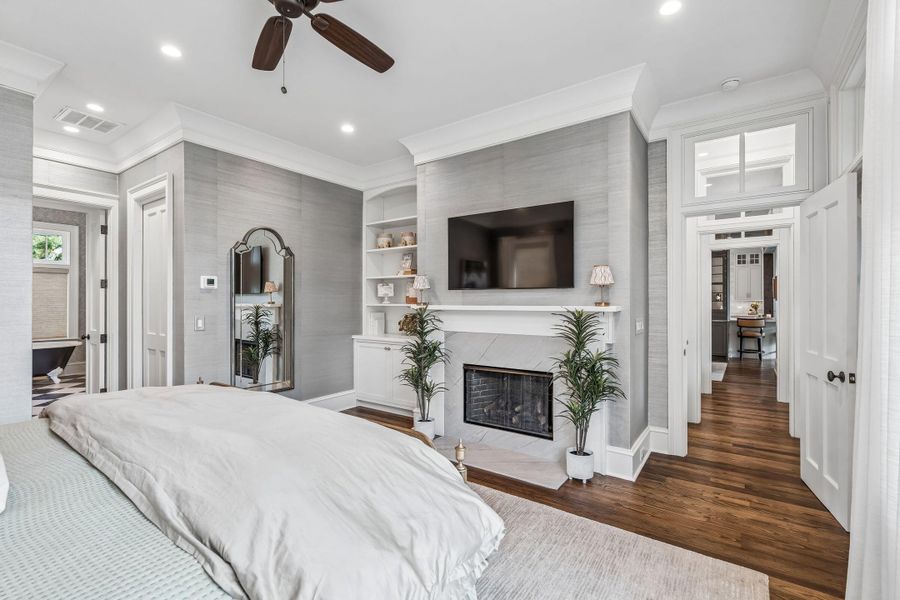 Furnished interior view inside a new home in , Mount Pleasant (Image 12).
