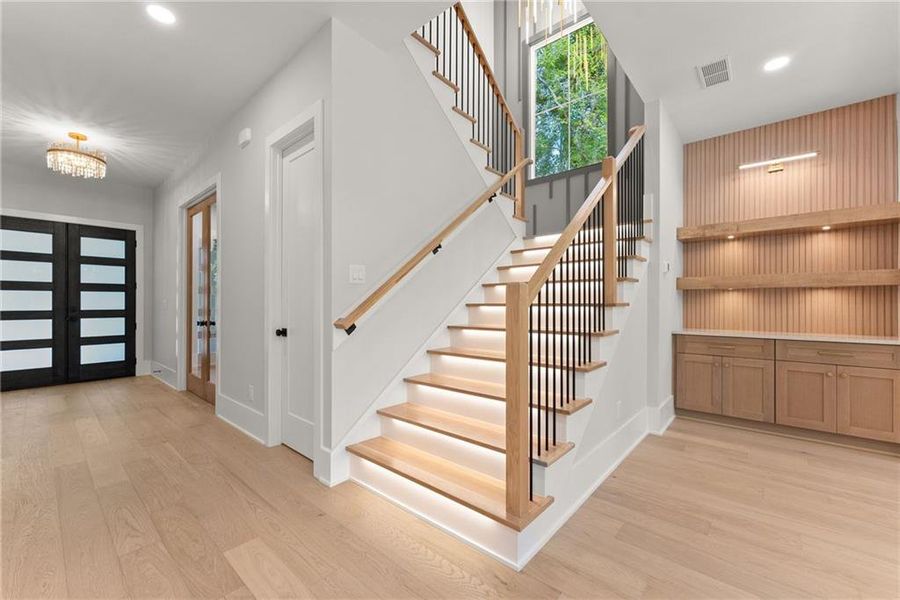 Furnished interior view inside a new home in , Cumming (Image 52).