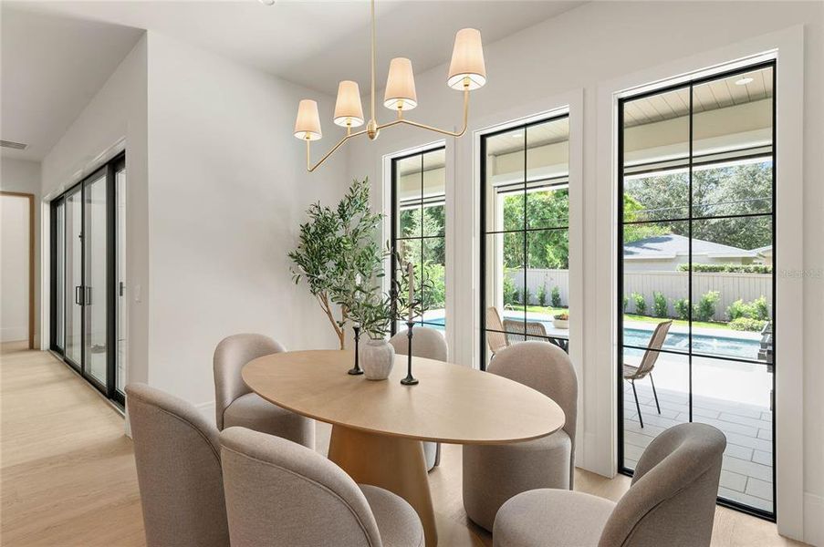 Furnished interior view inside a new home in , Orlando (Image 30).